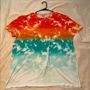 RSQ Collective Stay Woke Tie Dye T-Shirt Men’s XXL